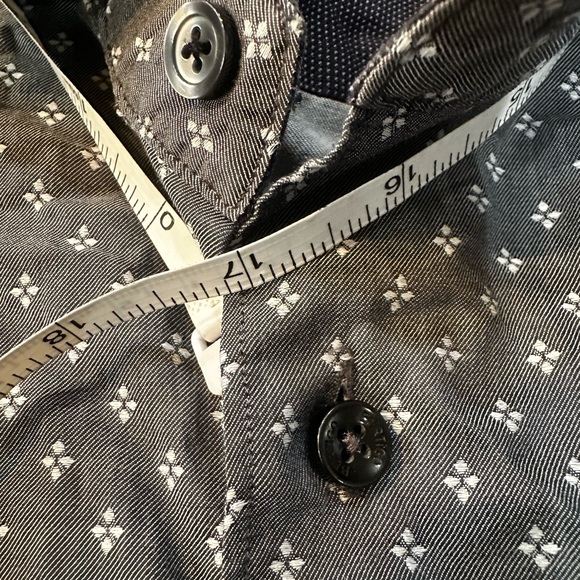 Men’s Bertigo button long sleeve shirt size Small￼ - Picture 5 of 10